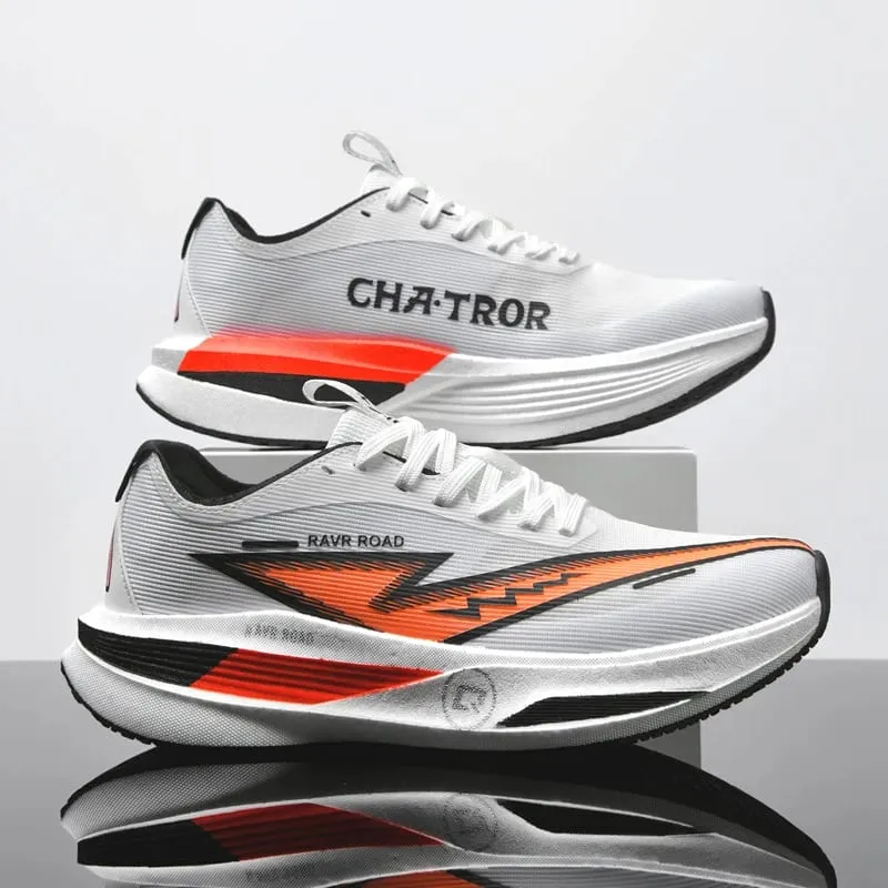 Running Shoes Men Marathon Sports Shoes CarbonBoard Shock-Absorbing HardWearing Comfortable Women Athletic Speciality Sneakers — image 3