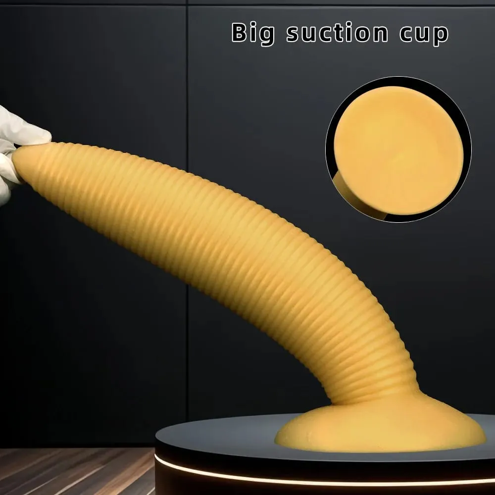 Pointed Giant Anal Plug Soft Silicone Huge Butt Plug Thick Anal Dildo Dilator with Suction Cup Adult Sex Toys For Woman Men