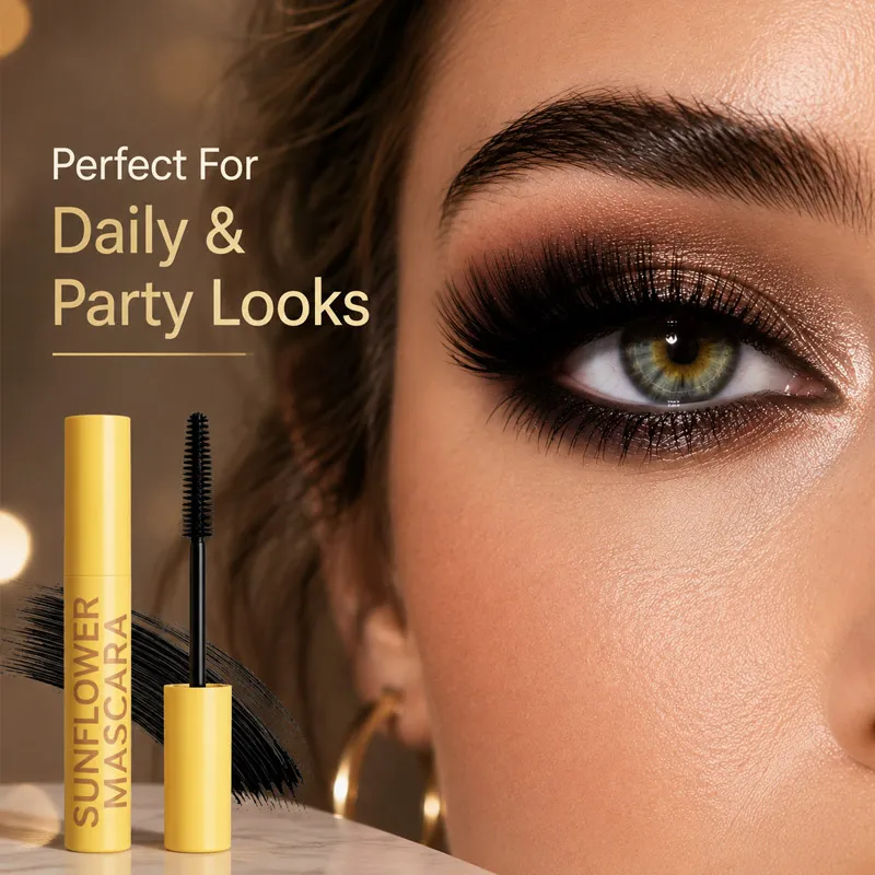 Mascara Lengthening Thick Curling Waterproof Long Lasting Eye Makeup Tool — image 4