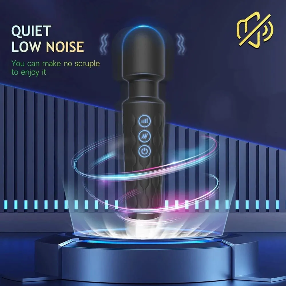 Powerful G-Spot Vibrator Female Clitoris Stimulator Dildo AV Magic-Wand Vagin Massager Masturbator Sex Toys for Women Erotic 18+ — image 4