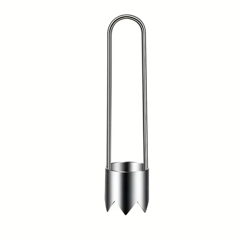 Stainless Steel Fruit Vegetable Corer Efficient Core Remover Tool for Apple Pepper Tomato Cucumber Easy Home Kitchen Gadget