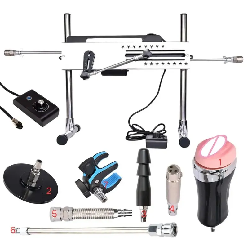 Rough Beast APP Control Makapangyarihang Sex Machine para sa Babae at Lalaki Masturbesyon Love Machine na may Dildo Toy Shop Penetration Sextoys — image 22