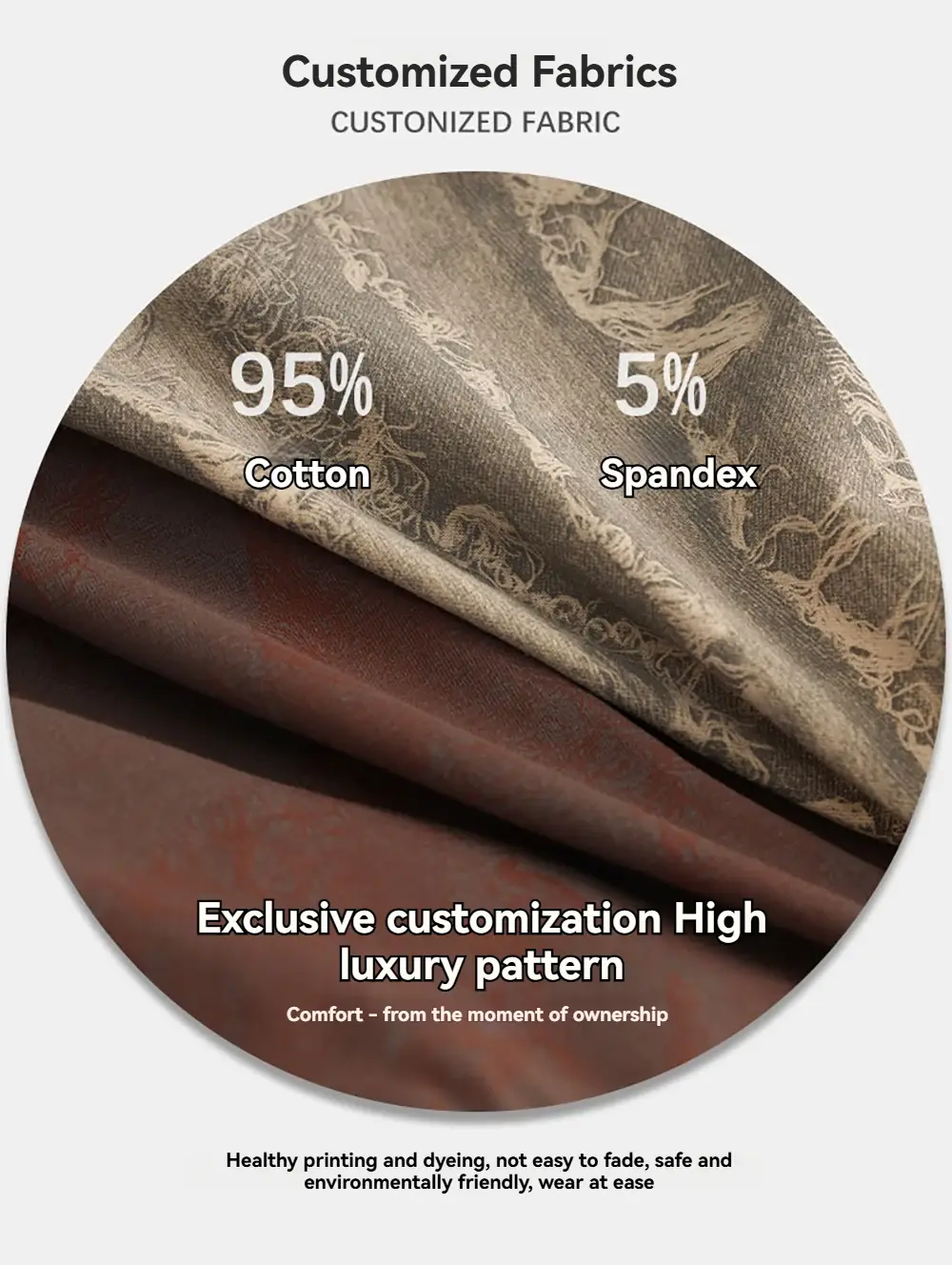 3 unids/pack 100% Boxers de algodón con estampado de lujo para Hombre malla 3D transpirable bolsa antibacteriana ropa interior cómodas bragas suaves para Hombre — image 2