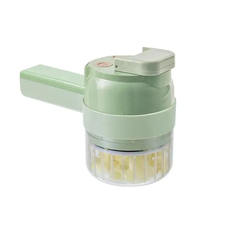 Electric Vegetable Chopper Multifunctional Garlic Ginger Onion Cutter For Home Kitchen Food Slicer And Dicer — image 5