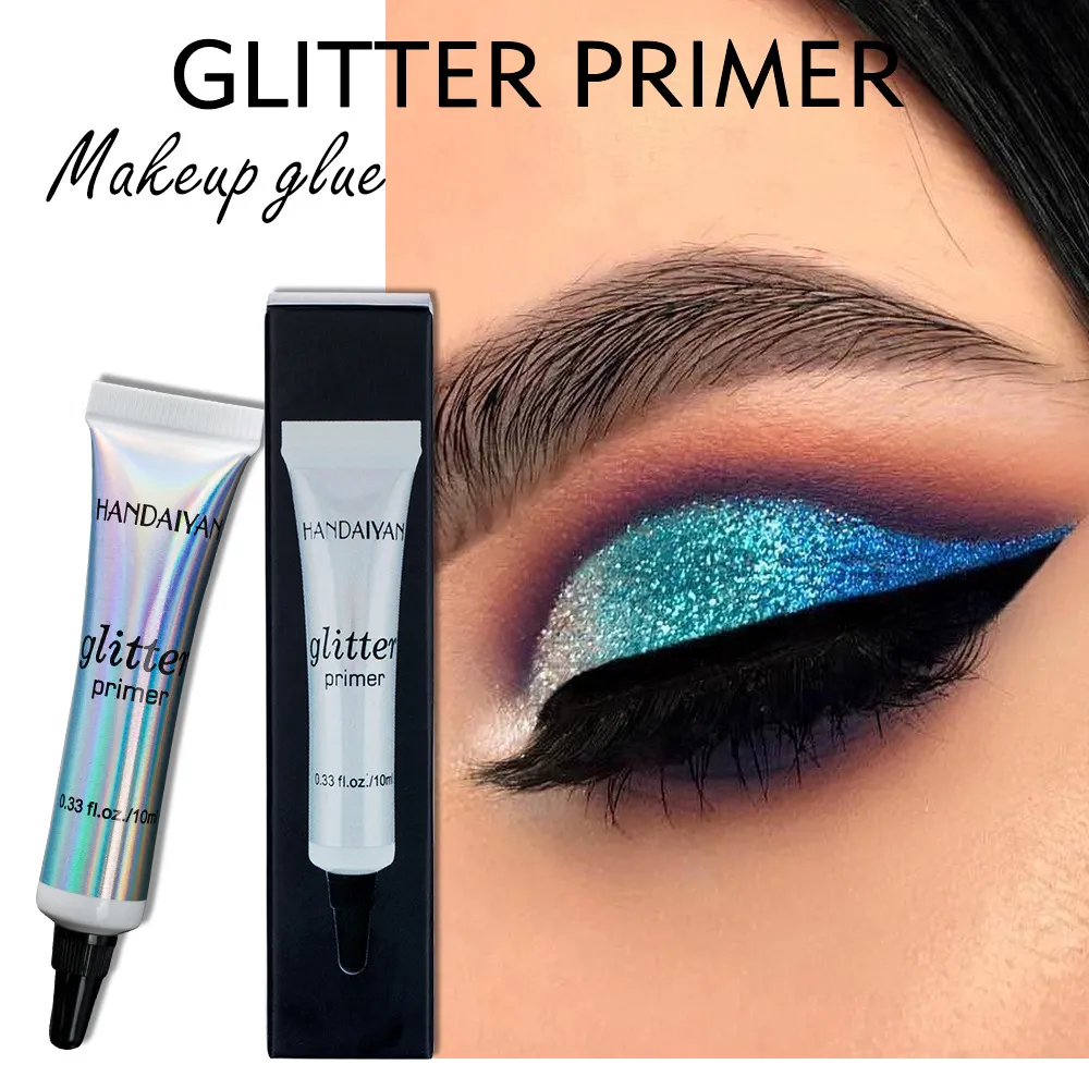 Glitter Primer Makeup Glue Flash Eyes Gel Face Eye Body Sequin Primer Long-lasting Brilliant Makeup Tools Primer Shiny — image 2