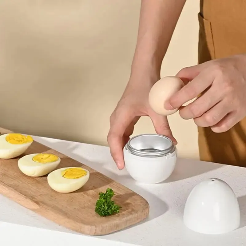 Microwave Egg Poacher Microwave Boiled Egg Maker Αξεσουάρ Μαγειρικής Αξεσουάρ Μαγειρικής Γρήγορης κουζίνας αυγών Ατμιστής αυγών για σκληρά μαλακά αυγά — image 4