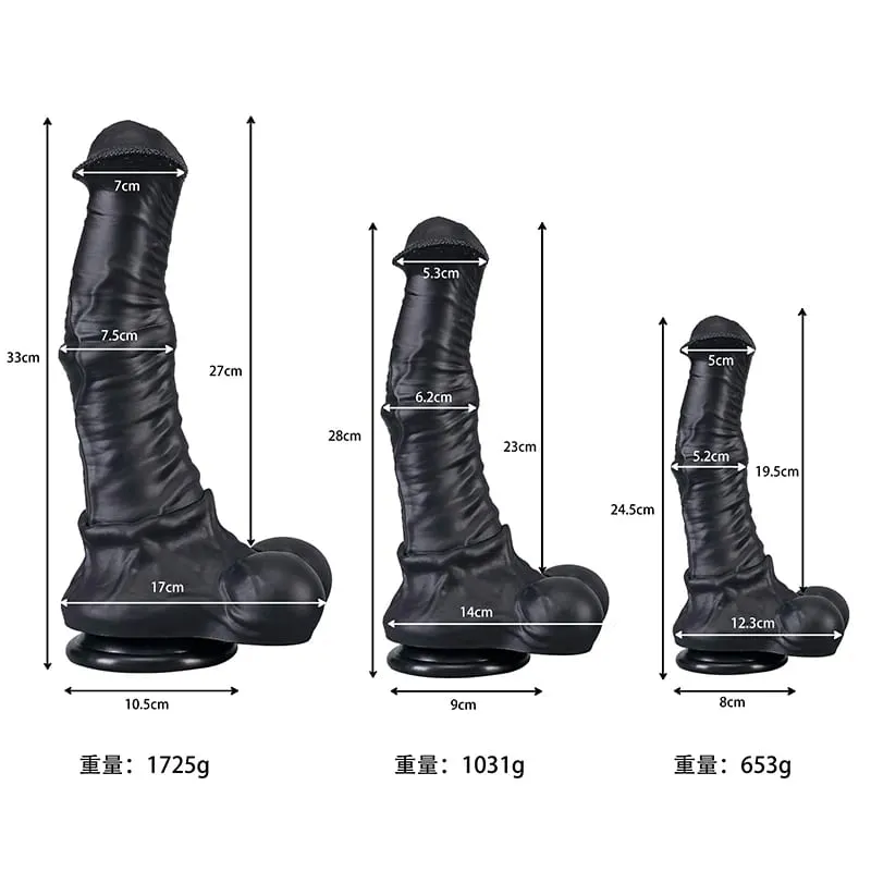 Dildo Horse Dick Anal Plug in Four Colors Noctilucent Butt Sex Toys Prostate G-spot Massager Anal Penetration Men Masturbator 18 — image 6
