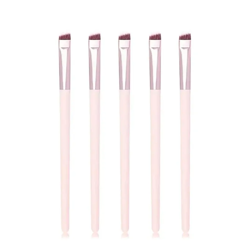 4Pcs Sickle Blade Eyeliner Brush Ultra Thin Flat Fine Eye Liner Makeup Brushes Flat Eyeliner Brush Eyebrow Make Up Brush — image 11