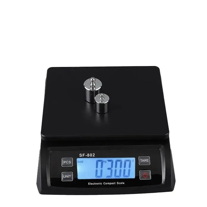 30kg/1g Digital Kitchen Food Scale 1g Precision LCD Display Electronic Balance Stainless Steel Platform Tare Function for Baking — image 10