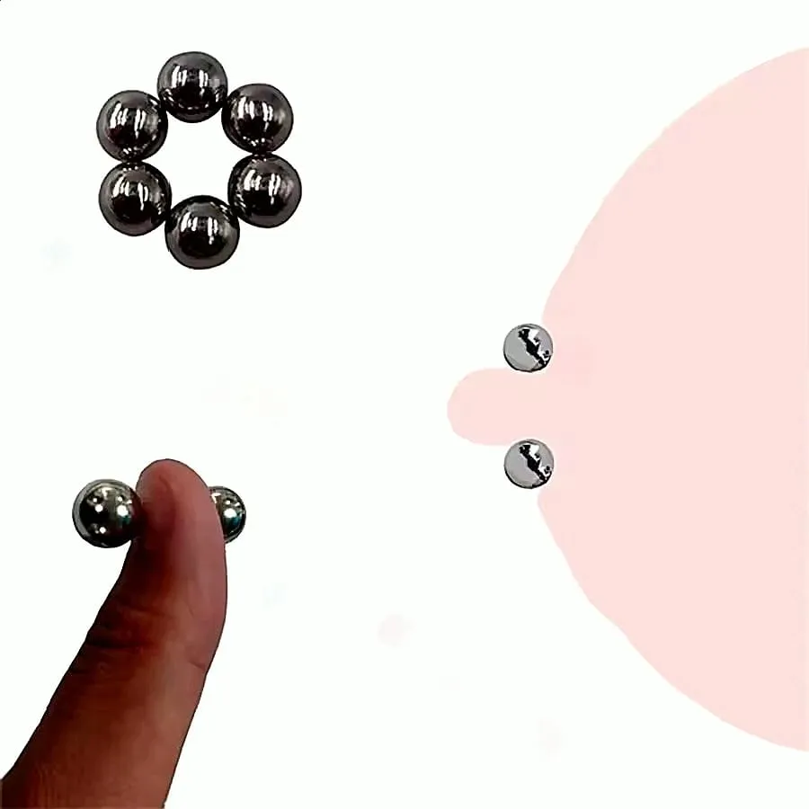Từ Tính Cực Mạnh Quả Cầu Núm Vú Kẹp BDSM Mối Ràng Buộc Kích Thích Âm Vật Môi Âm Hộ Núm Vú Sáng Tạo Fidget Nam Châm Đồ Chơi Tình Dục Người Lớn — image 5