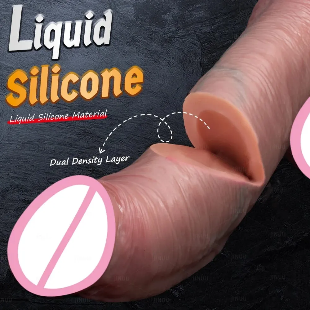 Thick Dildos Realistic Silicone Strapon Dildo Women Sex Toys G-spot Masturbation Big Penis Dick Strap on Anal Dildo Lesbian 18+ — image 6