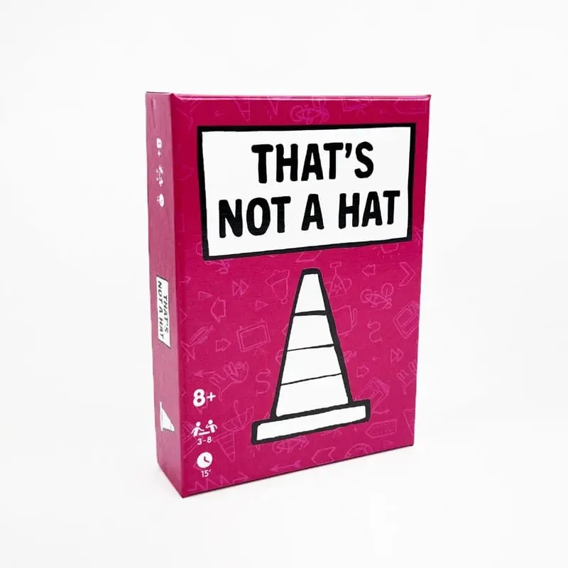 !!That's Not A Hat-Fun Bluffing & Memory Party Game for All Ages Components | Ideal for Family Gatherings | Great Replay Value