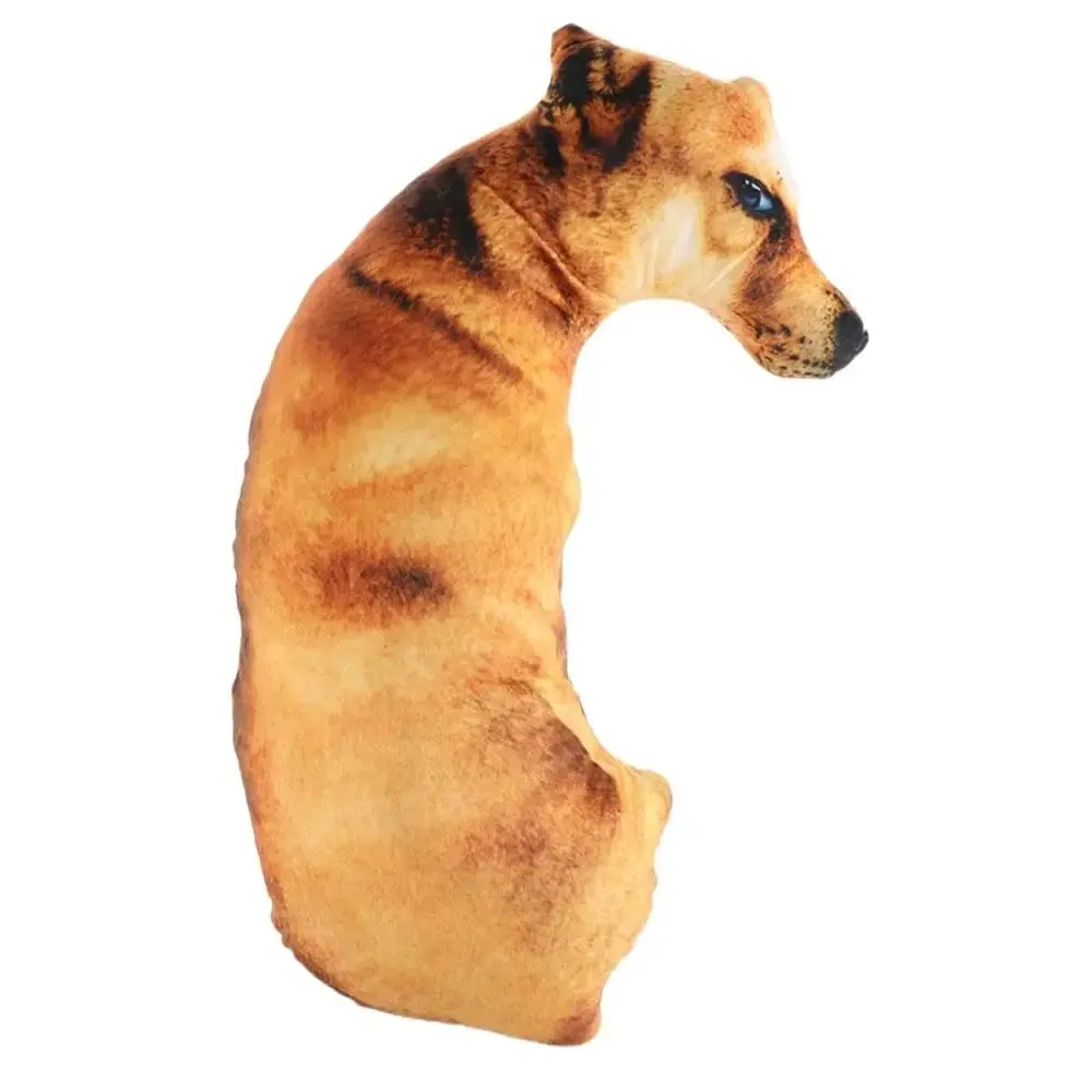 Hound 3D Lifelike Animal Throw Pillow Soft Dog Pillow Creative Cushion Home — image 8