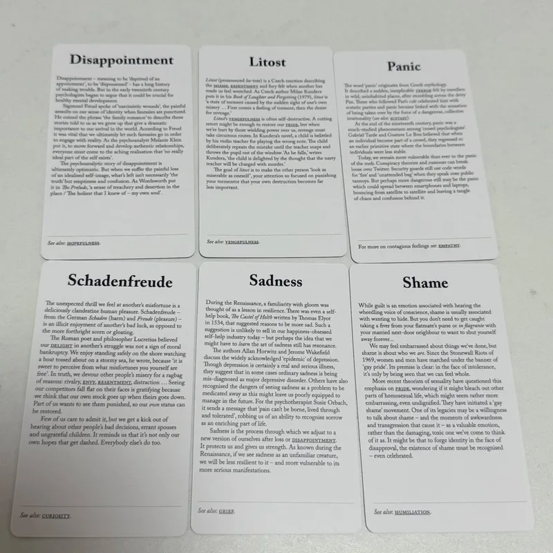 The Box of Emotions Deck Engish Version 80 Cards To Make Sense of Your Feelings — image 5