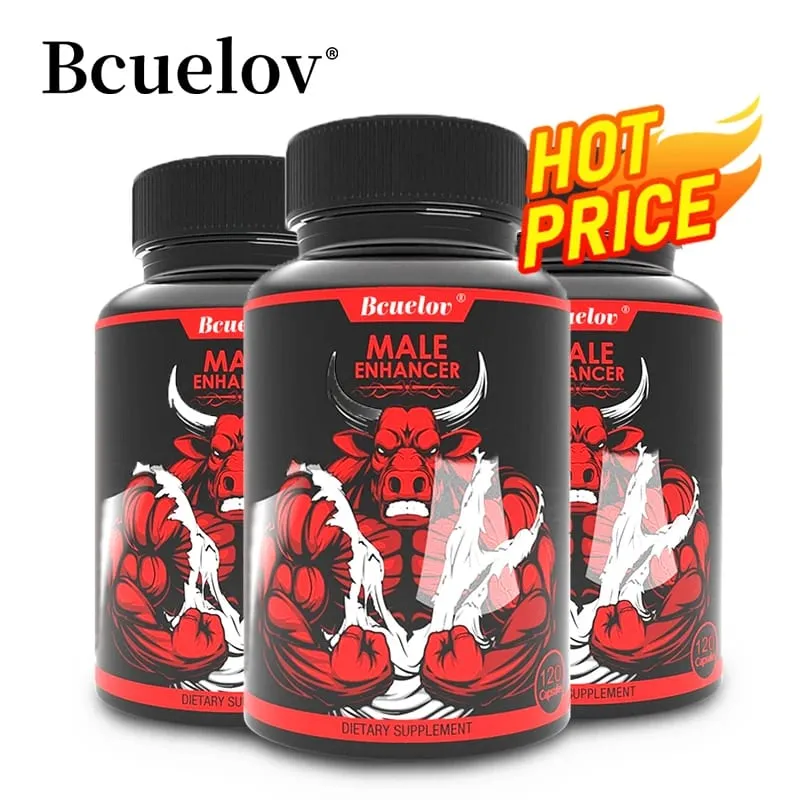 Male Booster Energy Levels Paglaki ng kalamnan Enerhiya at Lakas Supplement Natural Endurance Non-GMO — image 1