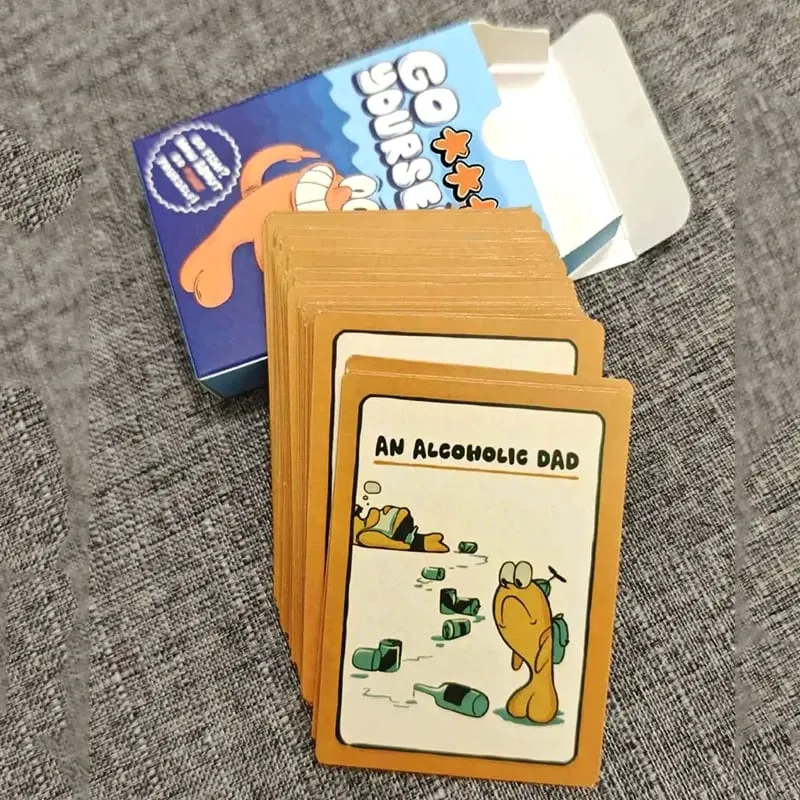 Go Fish Card Game Yourself Fun Gag Gift Hilarious Board Games with A Twist Night Family Interaction Party Game for 2+ Players — image 2
