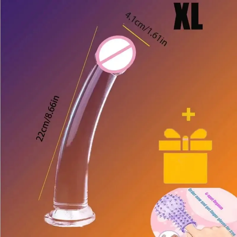 Transparent Realistic Dildo Strong Suction Cup No Vibrator Women Masturbator Anal Realistic Dick Sex Toys For Women Sex Shop 18 — image 8