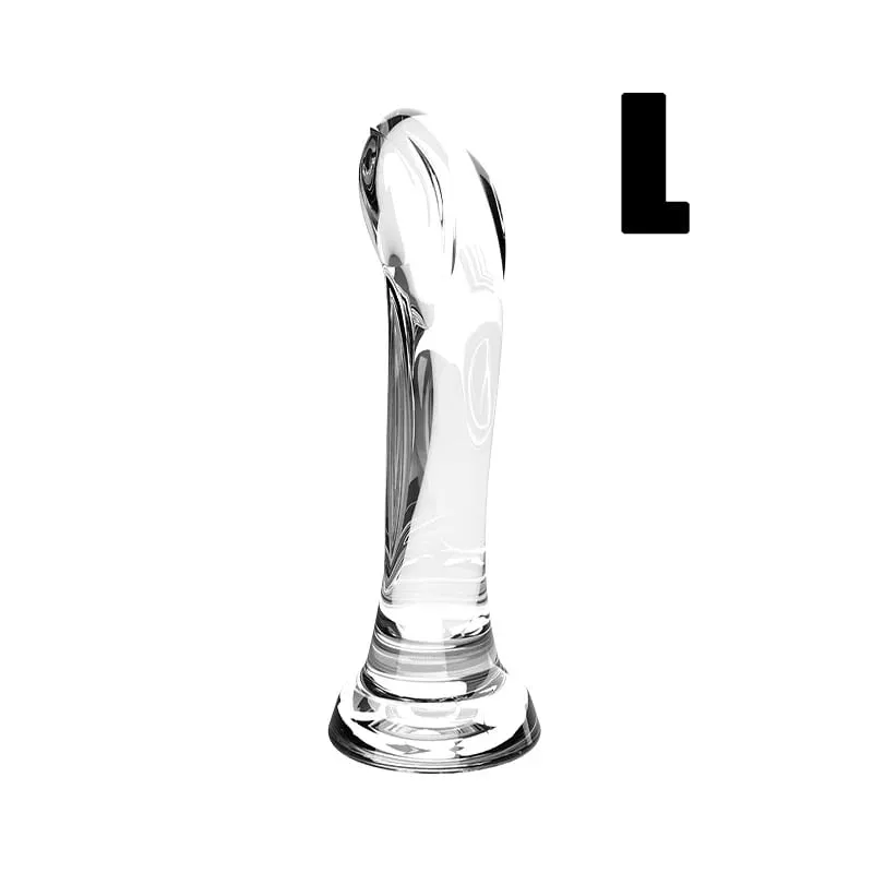 Consolador realista curvado con ventosa fuerte, juguete sexual de punto G suave y Flexible para mujeres y hombres, Dillo realista negro, morado y transparente — image 10