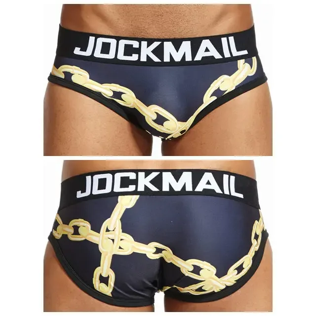 Diversão divertida sexy roupa interior masculina impressão cuecas de seda gelo cueca gay masculino calcinha deslizamento 21 padrão design shorts — image 47