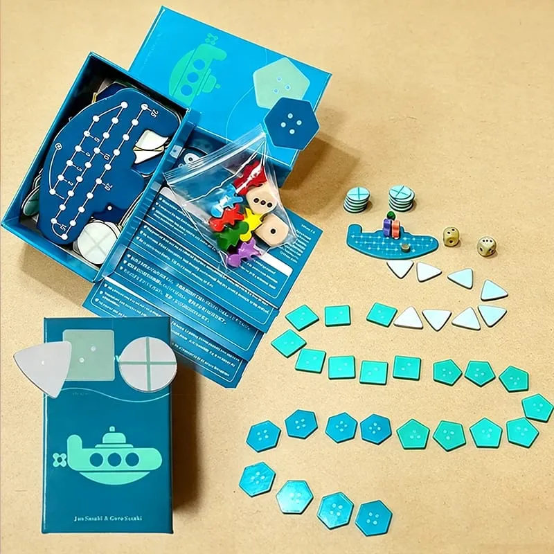Deep Sea Adventure Card Game Board Game Family Party Entertainment Interactive Toys Gift for Children Funny English Game — image 1