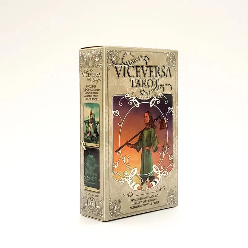 Vice Versa Tarot Cards English Version Board Games