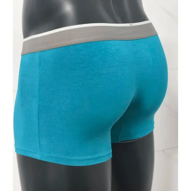 2026 Modal Masculino Boxer Shorts Grandes Bolsos Confortáveis Moda Sexy Roupa Interior — image 5