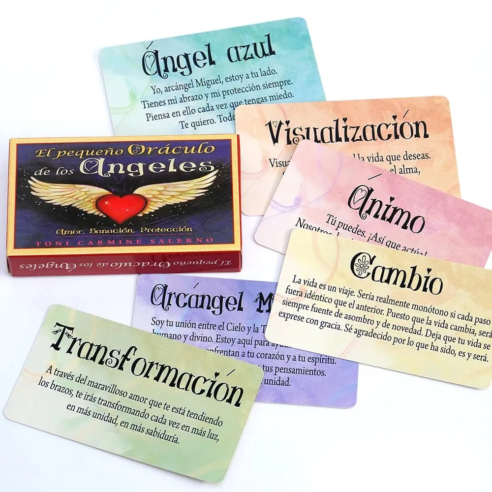 Española Baraja de Tarot Card de Los Angeles Oracle Cards in Spanish Version Board Game Tarot Fortune Telling Family Party Game — image 2
