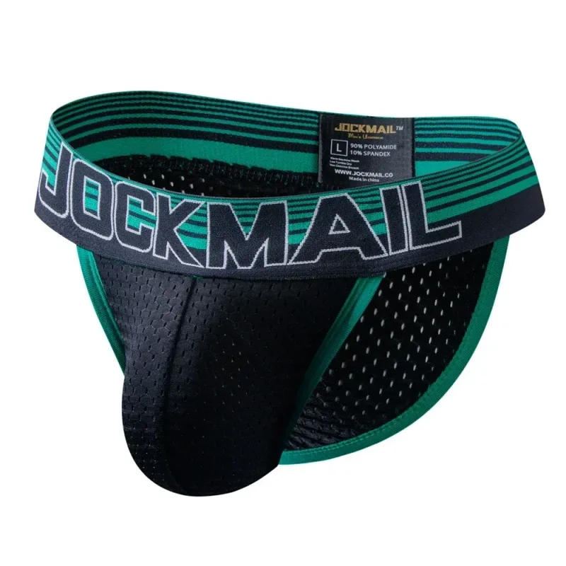 Cueca masculina sexy, cueca boxer de malha de nylon, roupa íntima masculina — image 21
