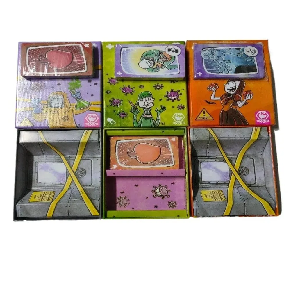 2026 Hot Selling Latest Virus Infected Card Game Card Interactive Toy Family Gathering Game Point. Card Game — image 1