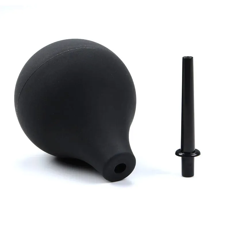 Lavemang Rengöringsbehållare Slidan Analrengörare Douche Bulb Design Medicinskt gummi Hälsa Hygienverktyg Sexleksaker För Kvinna/Man — image 6