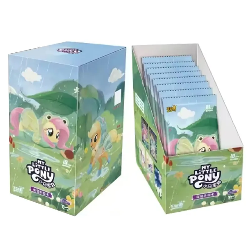 Genuine My Little Pony Card Friendship Eternal Card Radiant Moon Pack Gilded Flash Cards Anime Collection Card Toys Gift