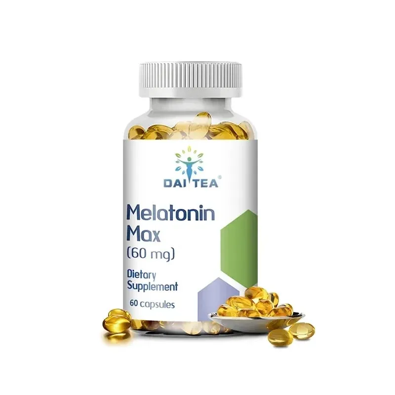 מלטונין MAX (60 מ"ג) קפסולות להמסה מהירה - להירדם מהר יותר לקדם שינה עמוקה ולנוח בקלות לבריאות החיסונית — image 8
