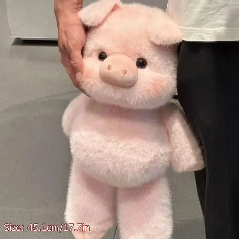 New Design Soft Pig Stuffed Animal Plush Pillow Emotional Support Cute Plush Toy 17.7inch Plush Pillow — image 6
