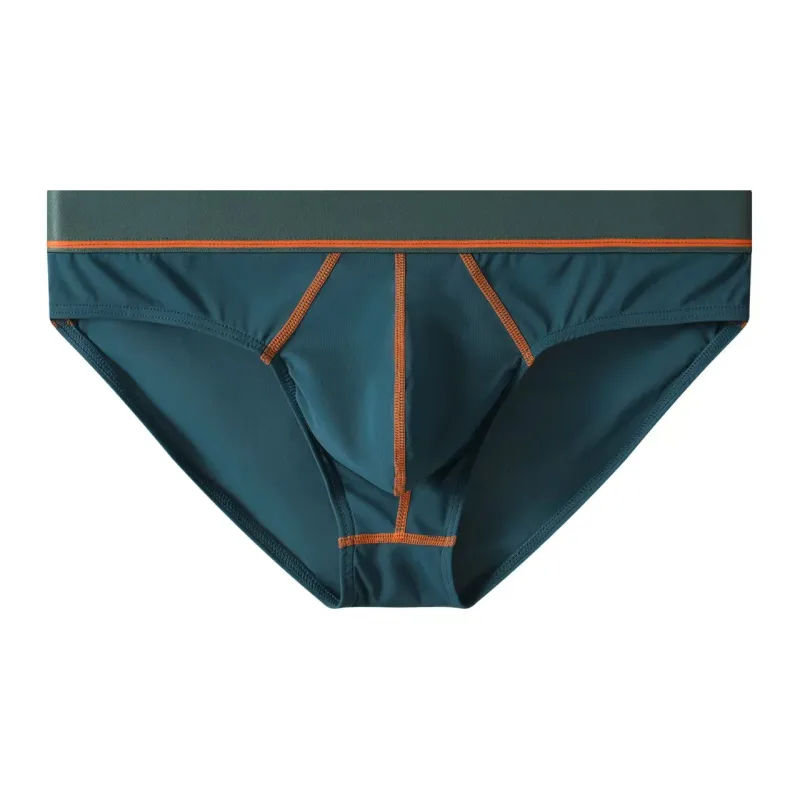 Cuecas de gelo masculinas, bolsa sensível para esportes, absorve o suor, respirável, cintura média — image 4