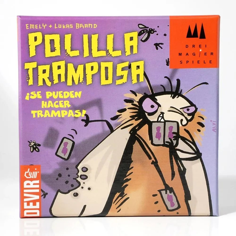 Juego de Cartas Polilla Tramposa Devir Juego de Mesa Familiar Divertido donde se Permite Hacer Trampas para Niños y Adultos — image 5