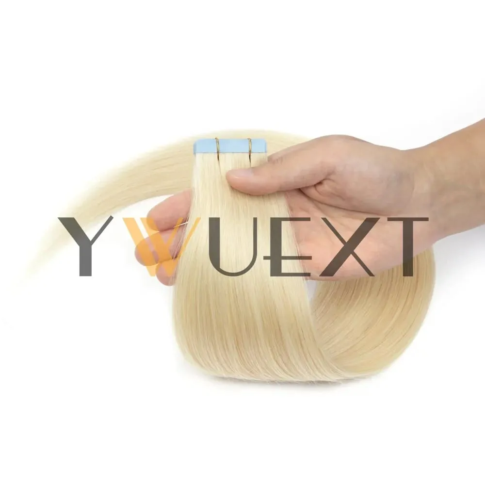 Tape In Human Hair Extensions 10Pcs/30g Per Pack Remy Real Human Hair Straight Natural Black Brown Blonde Multi‑Colors Seamless Skin Weft Tape Hair Extensions For Women — image 12