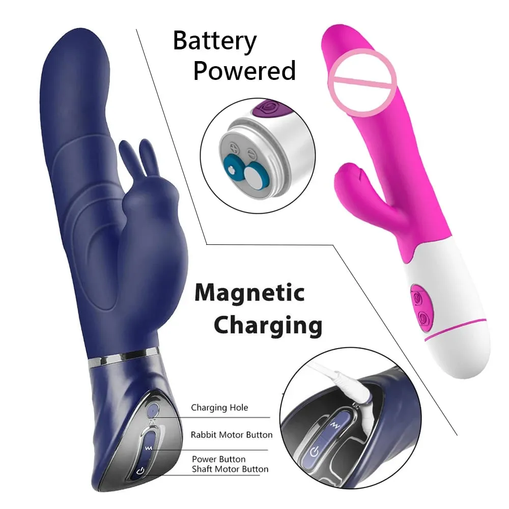 Brands Rabbit Vibrators For Women Clitoris Vaginal Nipple Stimulator Anal Plug Fake Dildos Female Masturbator Sex Toys Erotic 18 — image 4