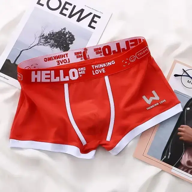 1/4 Pieces Panlalaking Kasuotang Panloob na Cotton Boxer Shorts Panlalaking Kasuotang Panlalaki Boxer Pants Breathable U Convex Panlalaking Underwear Sexy Plus Size — image 15