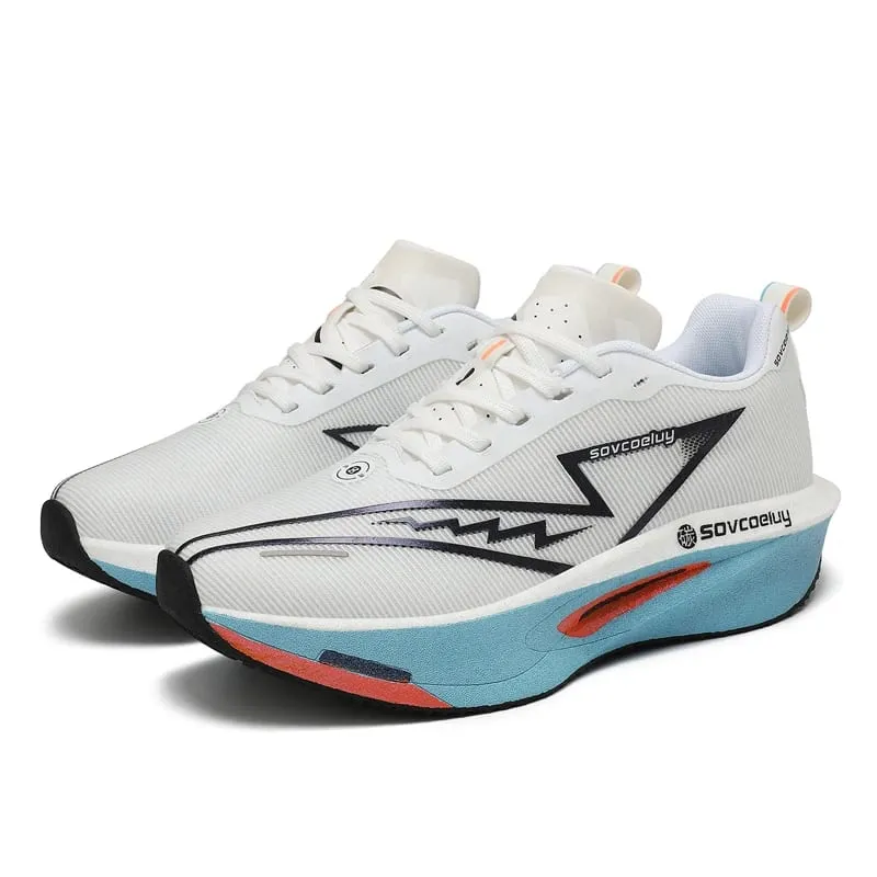 Running Shoes Carbon Board Speciality Men Sports Breathable Lightweight Women's Comfortable Marathon Athletic Nonskid Sneakers — image 9
