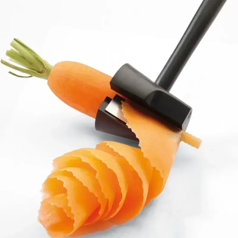 1pc portátil vegetal espiralizador slicer descascador portátil de aço inoxidável espiral slicer para batatas ferramentas cortador cozinha — image 4