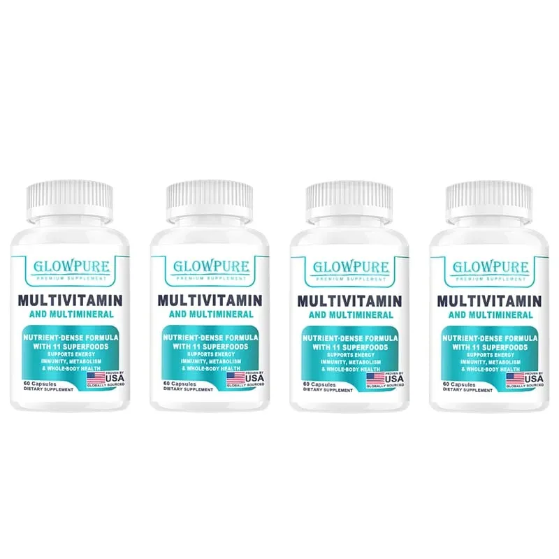 Organic Multivitamin para sa Babae - Buong Pagkain na may B-Complex Vitamin C D3 at K2 para sa Immunity Stress Balat ng Buhok at Kuko — image 10