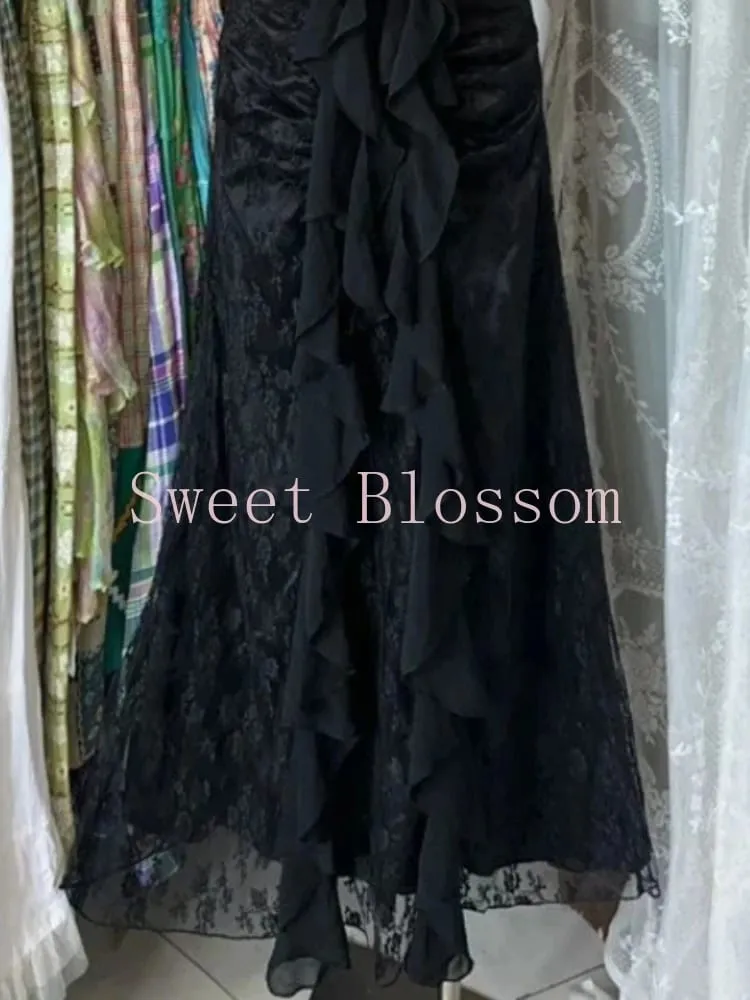 Francês retro fino slash neck vestido elegante feminino novo gótico vintage preto vestidos de festa alta rua chique roupas magras 2025 — image 6