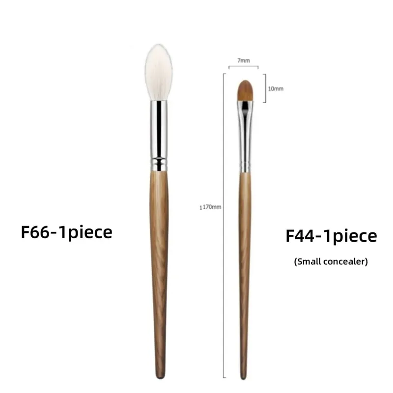 Tapered Highlighter Brush High Quality Natural Hair Face Setting Powder Blending Blusher Makeup Brushes — image 17