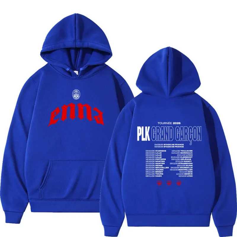 Rapper PLK Grand Garcon 2026 Tour Merch Hoodies Kasuotang Panlalaking Pambabae Fashion Hip Hop Pullovers Long Sweatshirts Streetwear — image 5