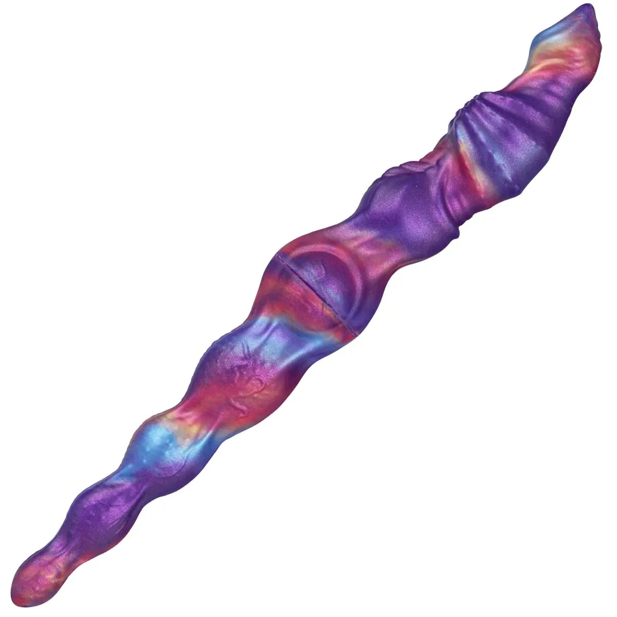 Silicone Double Head Butt Plug Dildo Realistic Anal Bead Special-Shaped Monster Flexible Penis Sex Toy For Women Men Masturbator — image 6