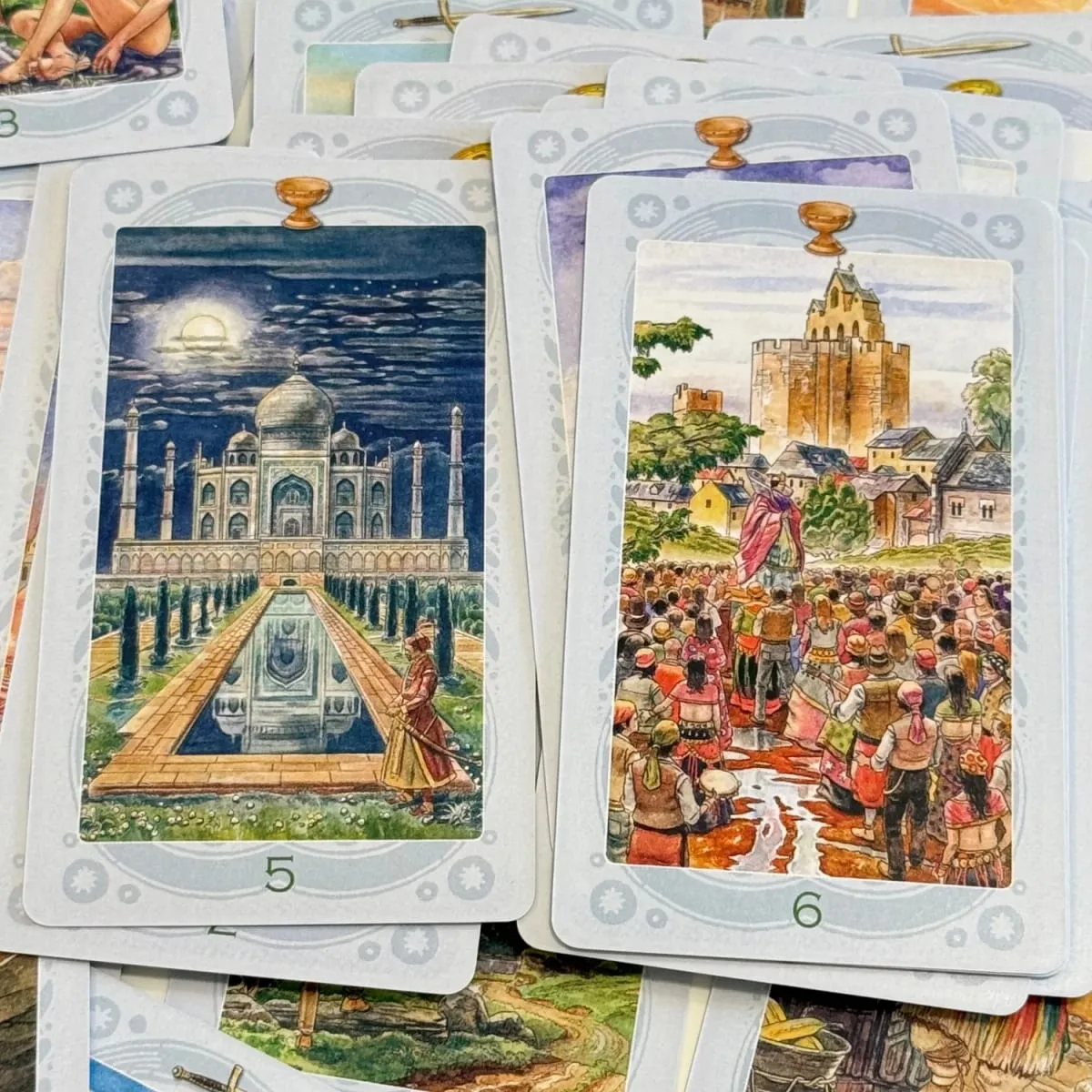 Russian Version Таро священных мест A 78 Tarot Card Party Prophecy Divination Board Game — image 3