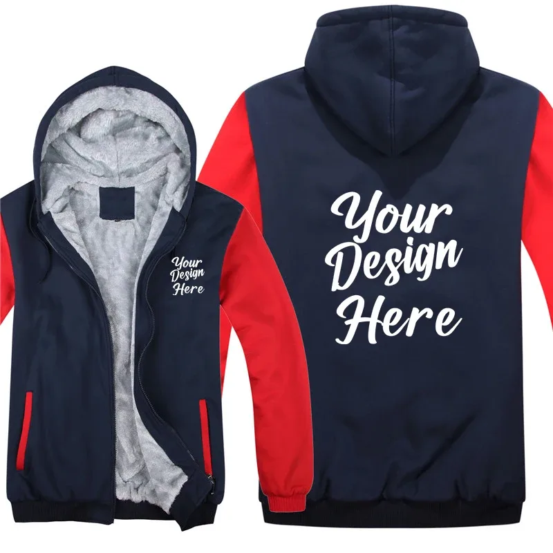 Moletom com capuz masculino com design personalizado, faça seu próprio logotipo, texto, foto, moletom masculino, casaco com capuz — image 2