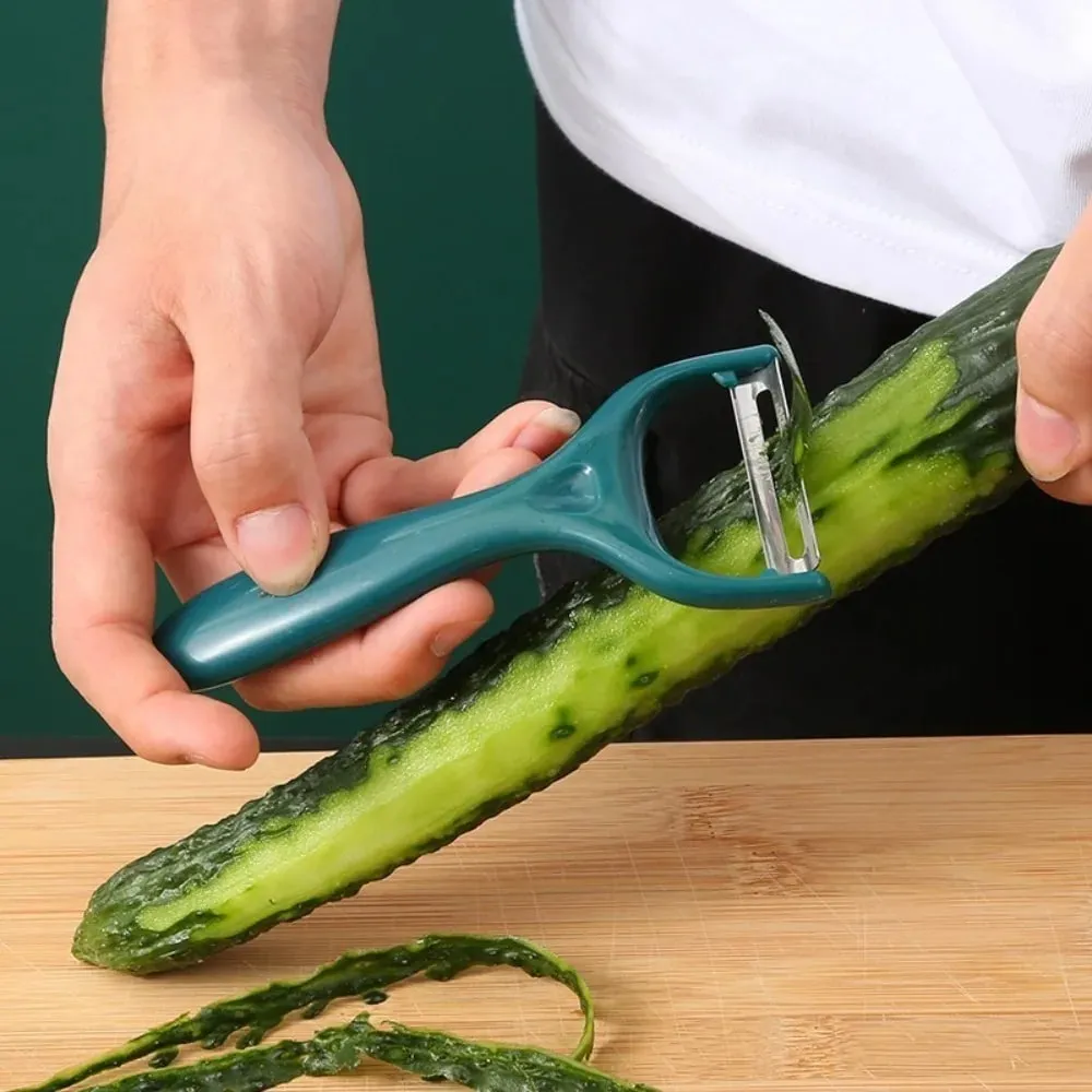 Stainless Steel Creative Fruit Vegetable Peeler for Potatoes Melons Pears Carrots Kitchen Gadget — image 6