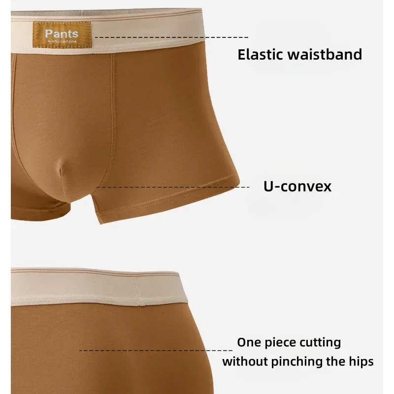 Panlalaking Kasuotang Panloob na Cotton BoxerShorts Hombre Panties Lalaking Makahinga Panloob Sexy Sports Comfort Panlalaking Boxer Malaking Laki L-7XL — image 12