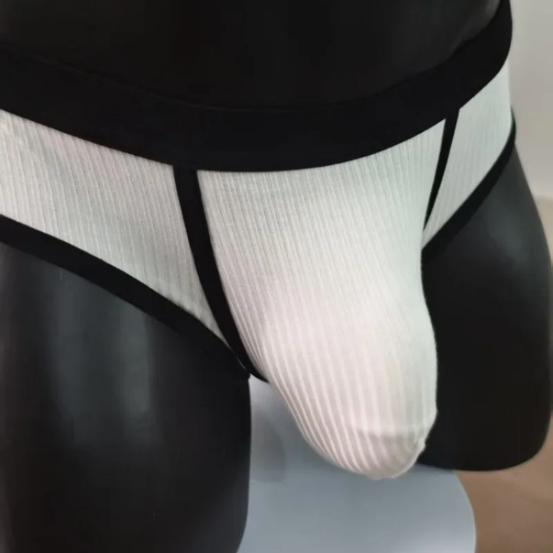 Cuecas masculinas com bolsos grandes são muito sexy. Roupa íntima esportiva masculina de grande espaço 3256810183240378 — image 16